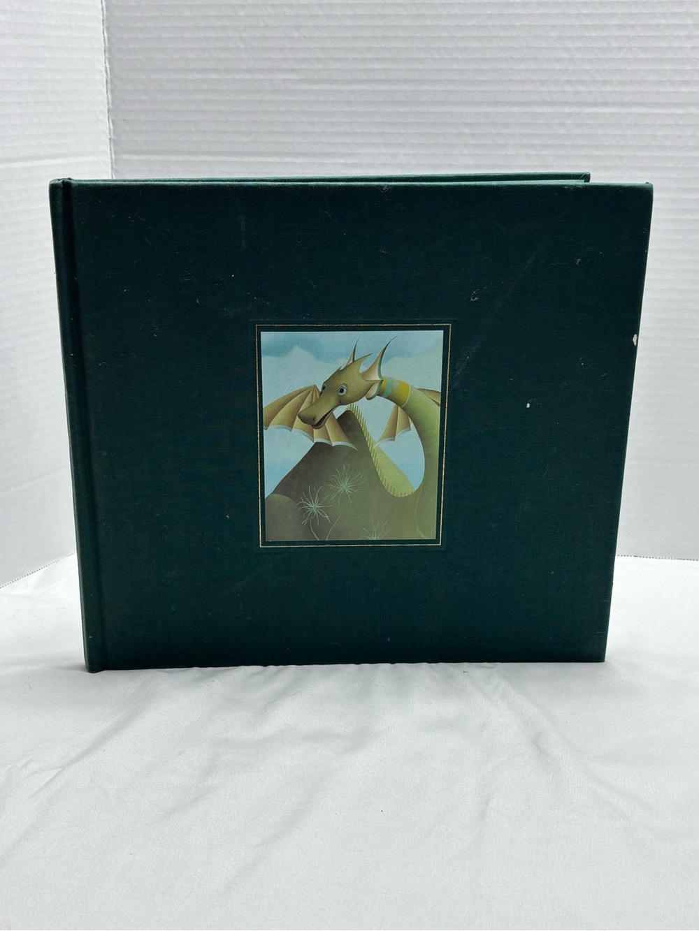 Dark Green Reptile Photo Album - Decorative Dragon Cover B52